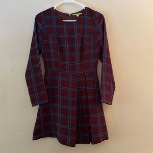 Gianni Bini retro checked dress